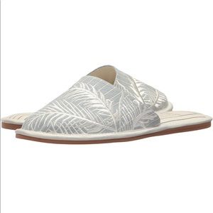 New Dolce Vita Denim Embroidered Mule